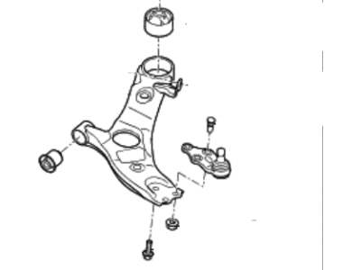 Hyundai Santa Fe Sport Control Arm - 54500-4Z600