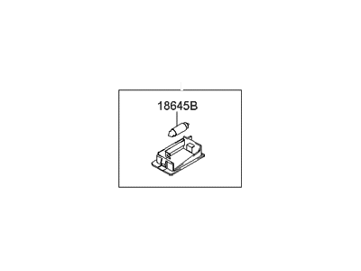 Hyundai 92620-33000 Lamp Assembly-Luggage Compartment