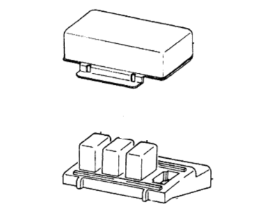 1986 Hyundai Excel Relay Block - 95229-21000