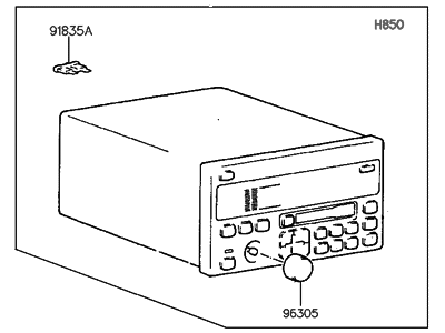 Hyundai 96150-23020