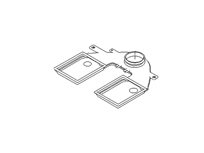 Hyundai 37574-4W000 Duct Assembly-Battery Module OUTLE