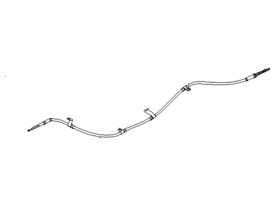 Hyundai 59760-2B000 Cable Assembly-Parking Brake,LH
