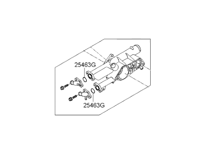 Hyundai 25620-2G540 Case-Thermostat