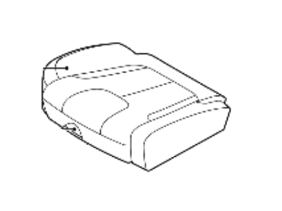 Hyundai 89250-S8500 Pad Assembly-Rear Seat Cushion,RH
