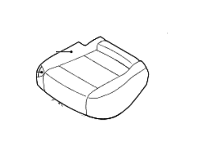 Hyundai Equus Seat Cushion - 89150-3N750