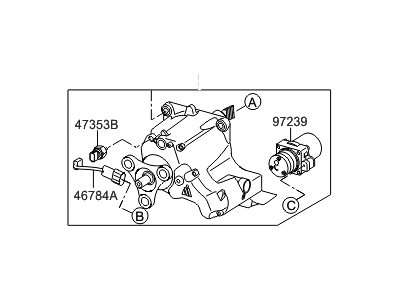 Hyundai 47800-3B510 Coupling Assembly-4WD