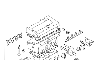 Hyundai 20920-26A02 Gasket Kit-Engine Overhaul Upper