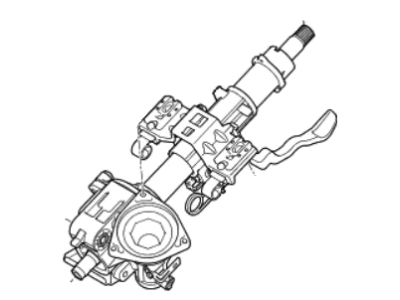 Hyundai Elantra GT Steering Column - 56390-G3200