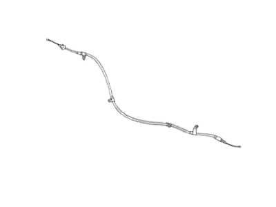 Hyundai Tucson Parking Brake Cable - 59760-2S200