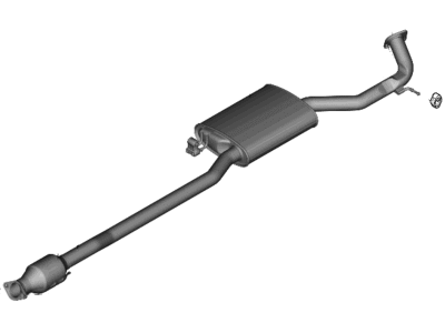 Hyundai Santa Fe Muffler - 28650-S2400