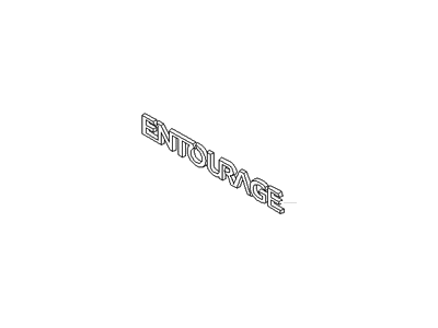 Hyundai 86311-4J000 Entourage Emblem