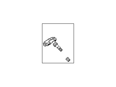 Hyundai 52933-3X205 Tpms Tire Pressure Sensor