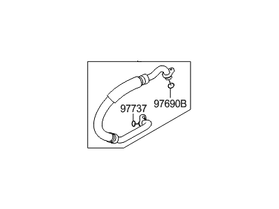 Hyundai 97763-2M600 Hose-Suction