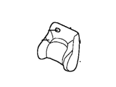 Hyundai 88370-38140-GAY Front Left-Hand Seat Back Covering Assembly