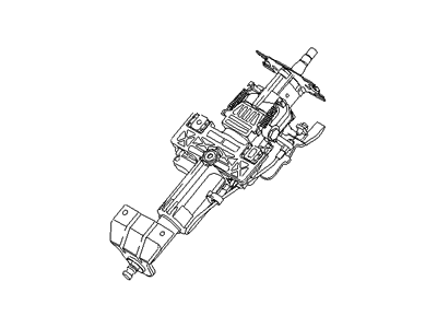 2010 Hyundai Santa Fe Steering Column - 56310-0W100