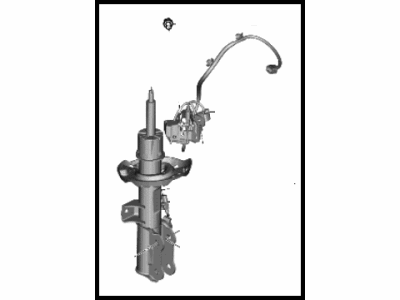 Hyundai 54606-I3000 SHOCK ABSORBER ASSY-FRONT,RH