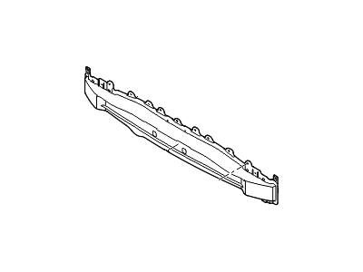 Hyundai 86631-2V510 Rail-Rear Bumper