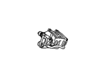 Hyundai Entourage Brake Caliper - 58210-4D550
