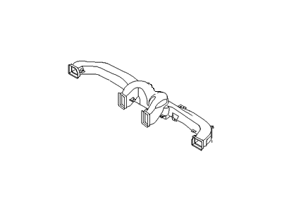 Hyundai 97470-1E000 Connector Assembly-Heater To Air V