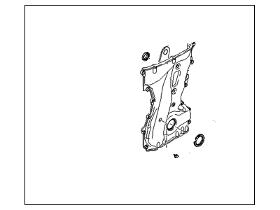 Hyundai 21350-25000 Cover Assembly-Timing Chain