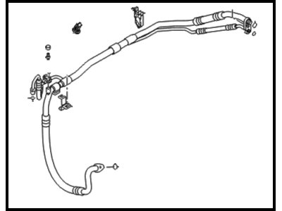 2012 Hyundai Azera A/C Hose - 97774-3V600