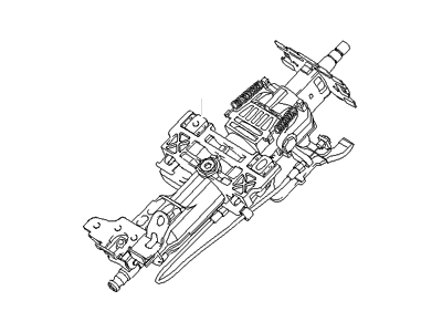 Hyundai 56310-0A100 Column & Shaft Assembly-Steering