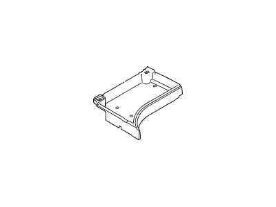 Hyundai 85760-A5000-RY Tray Assembly-Luggage Side,RH