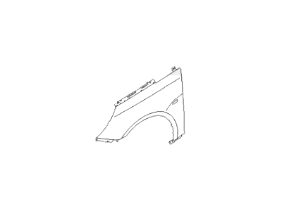 Hyundai 66311-3S000 Panel-Fender,LH