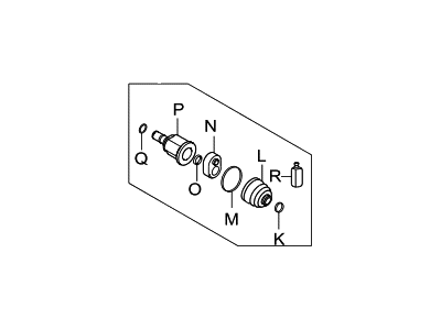 2015 Hyundai Elantra CV Joint Boot - 49582-3Y100