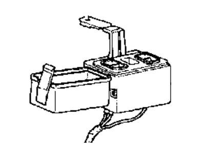 1992 Hyundai Elantra Fuse Box - 91820-28A00