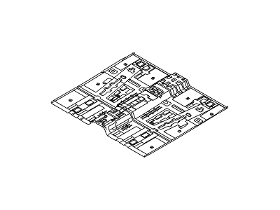 Hyundai 65111-0W000 Panel-Center Floor