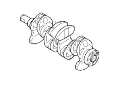 Hyundai Elantra Crankshaft - 23110-03HA0