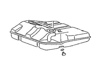 Hyundai Scoupe Fuel Tank - 31150-24100