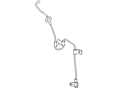 2006 Hyundai Tiburon ABS Sensor - 95680-2C800