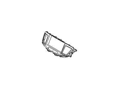 Hyundai 84740-3N850-4X Panel Assembly-Center Facia