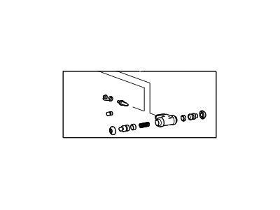 2003 Hyundai Sonata Wheel Cylinder - 58380-38010