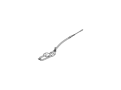 Hyundai Santa Fe Parking Brake Cable - 59750-0W600