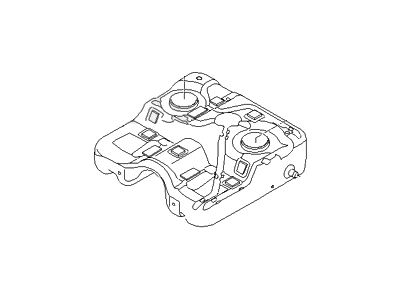 2010 Hyundai Santa Fe Fuel Tank - 31150-1U000