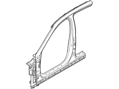 Hyundai 71110-D2A00 Panel Assembly-Pillar Outer,LH