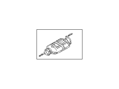 Hyundai 28950-23660 Catalytic Converter Assembly