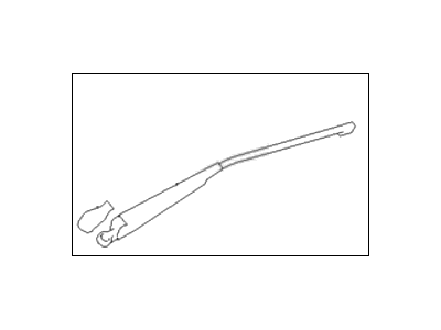 Hyundai 98821-2D000 Rear Wiper Arm Assembly