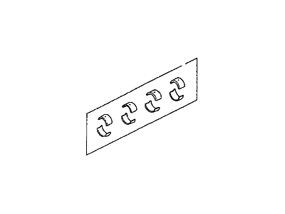 1994 Hyundai Sonata Rod Bearing - 23060-33030