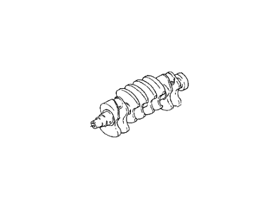 1991 Hyundai Elantra Crankshaft - 23110-33100