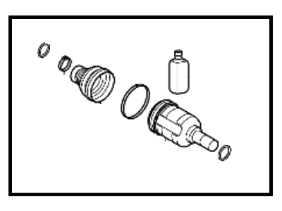 Hyundai 495R3-J9700 Joint Kit-Diff Side,RH