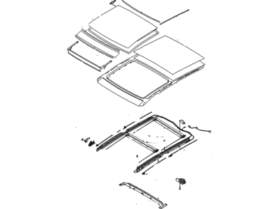 Hyundai Tucson Sunroof - 81600-2S501-MCH