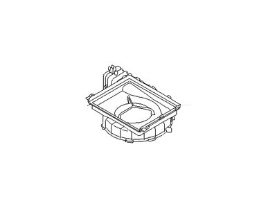 Hyundai 97111-3X000 Case-Blower,Upper