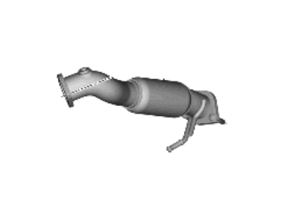 2021 Hyundai Santa Fe Hybrid Muffler - 28610-CL200