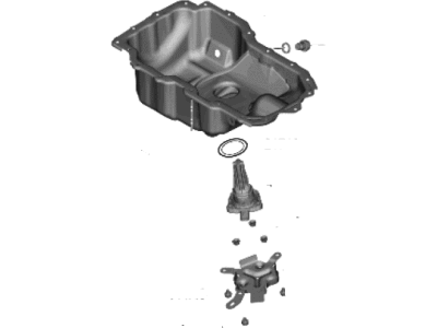 2023 Hyundai Venue Oil Pan - 21510-2M170