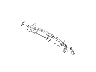 Hyundai 65880-2B200 Crossmember Assembly-Rear End