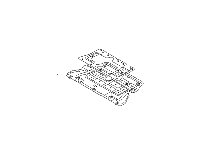 Hyundai 29110-3N100 Panel Assembly-Under Cover